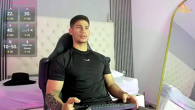 ANDRES STUD online show from April 12, 4:16 am