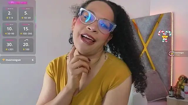 Cintiia Holmes online show from March 10, 11:20 pm