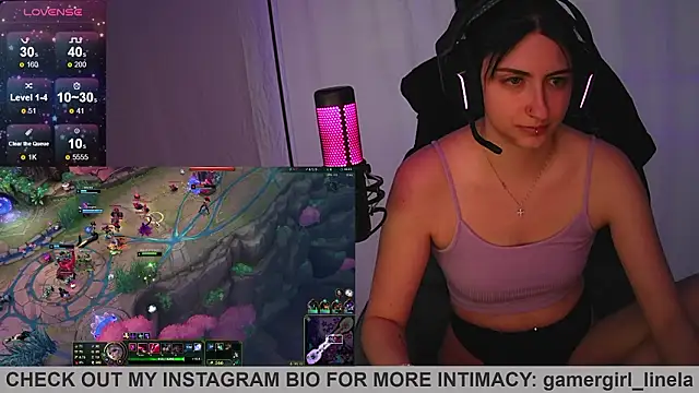 Gamergirl-Linela online show from March 12, 5:17 pm