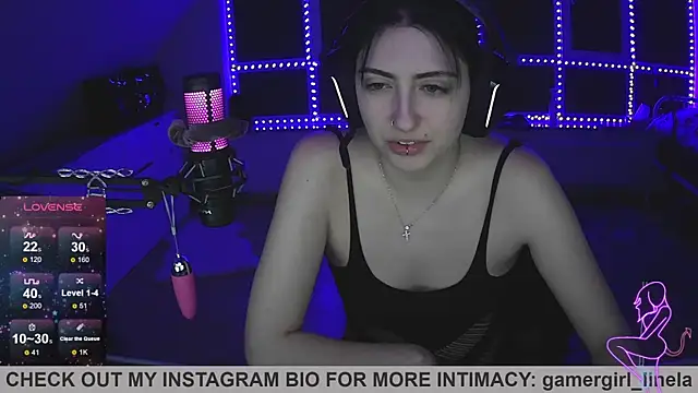 Snapshot of Gamergirl-Linela chatting on September 14, 6:41 pm Gamergirl-Linela online show from September 14, 6:41 pm