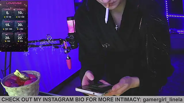 Gamergirl-Linela online show from March 31, 9:50 pm