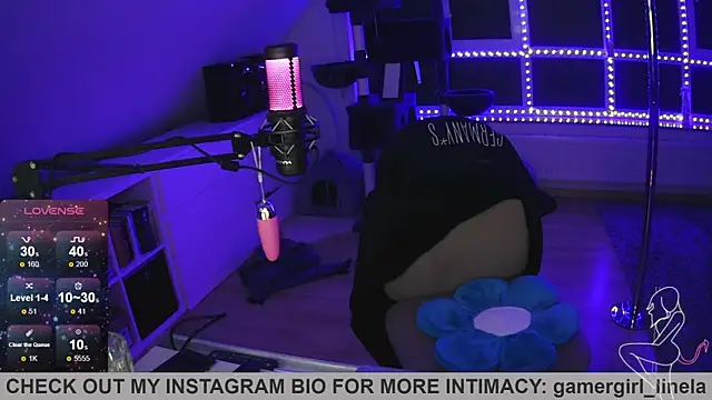 Gamergirl-Linela online show from October 21, 10:31 pm