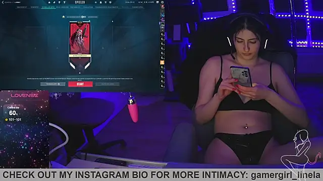 Gamergirl-Linela online show from November 29, 8:53 pm