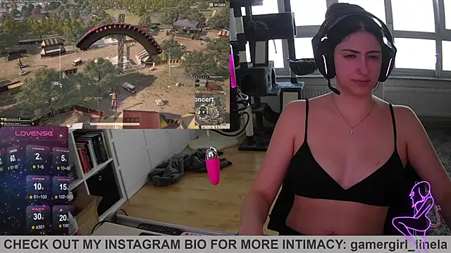 Snapshot of Gamergirl-Linela chatting on September 18, 4:10 pm Gamergirl-Linela online show from September 18, 4:10 pm