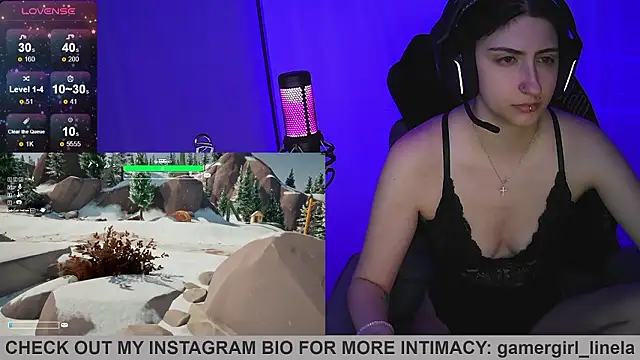 Snapshot of Gamergirl-Linela chatting on February 24, 6:31 pm Gamergirl-Linela online show from February 24, 6:31 pm