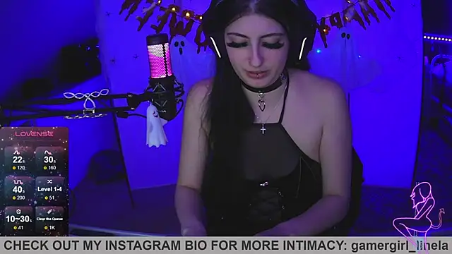 Gamergirl-Linela online show from October 28, 9:58 pm