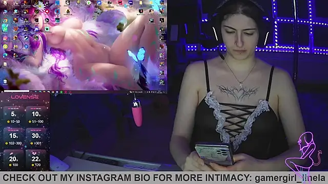 Gamergirl-Linela online show from November 10, 5:45 am