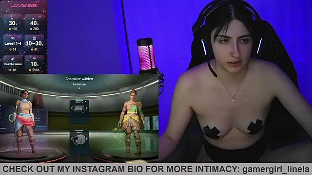 Gamergirl-Linela online show from March 18, 10:54 pm
