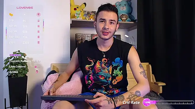 Snapshot of kyle_clint07 chatting on October 2, 12:36 am kyle clint07 online show from October 2, 12:36 am