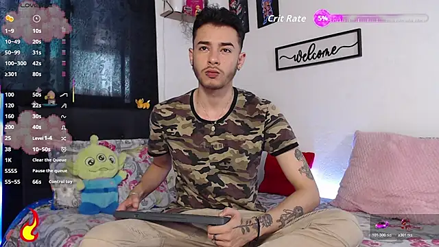 kyle clint07 online show from February 14, 6:19 pm