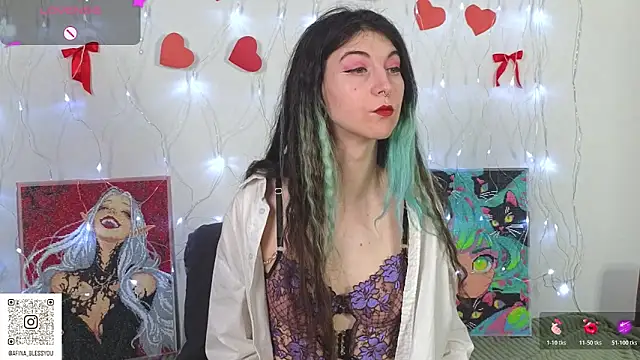 AfinaSweet online show from February 9, 1:47 am