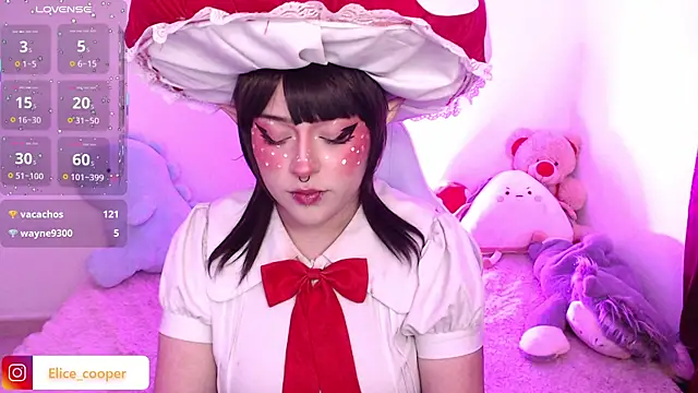 Snapshot of Elice_cooper_ chatting on October 6, 4:57 am Elice cooper  online show from October 6, 4:57 am