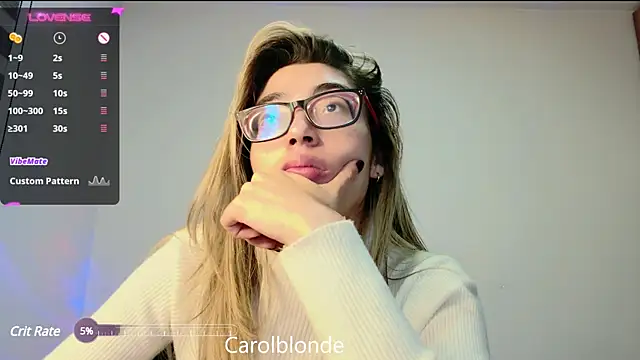 Carolblonde online show from March 19, 9:28 am