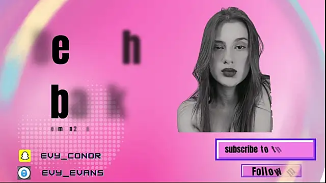 Snapshot of Evy_conor chatting on October 5, 3:52 am Evy conor online show from October 5, 3:52 am