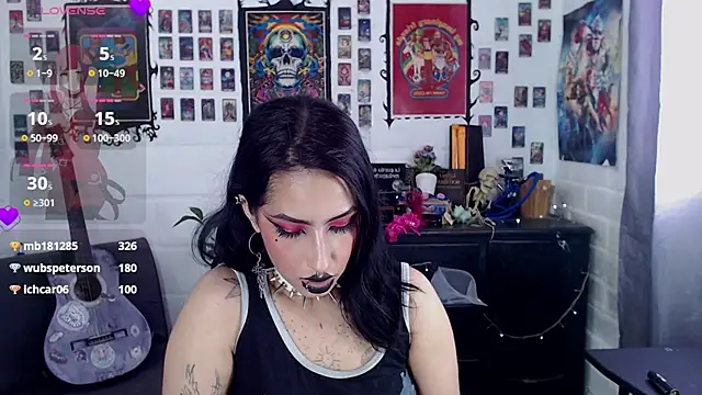 Snapshot of Nyx_Blackmoon chatting on February 23, 7:07 pm Nyx Blackmoon online show from February 23, 7:07 pm