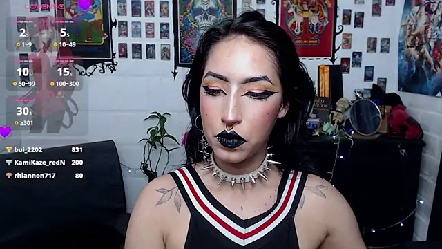 Snapshot of Nyx_Blackmoon chatting on March 9, 7:37 pm Nyx Blackmoon online show from March 9, 7:37 pm