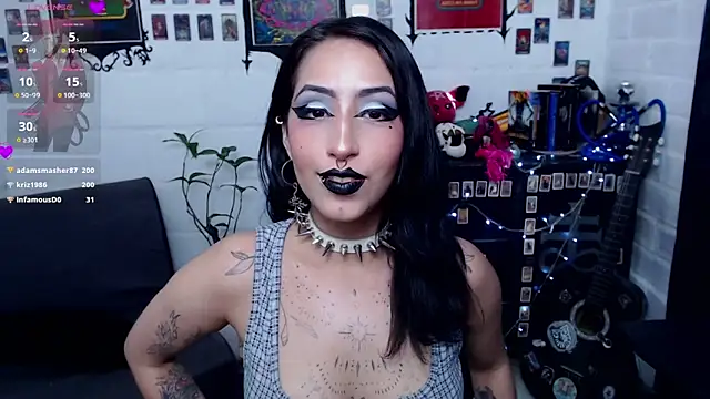 Snapshot of Nyx_Blackmoon chatting on March 20, 8:08 pm Nyx Blackmoon online show from March 20, 8:08 pm