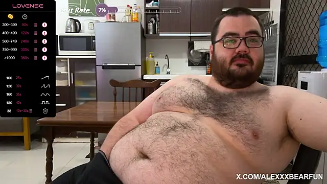 alexxxbear online show from September 19, 10:25 pm
