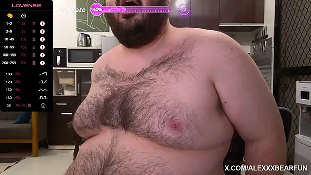 alexxxbear online show from October 6, 9:04 pm