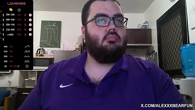 alexxxbear online show from November 23, 2:27 pm