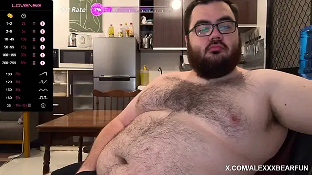 alexxxbear online show from October 18, 2:57 am