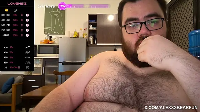alexxxbear online show from October 22, 9:13 pm