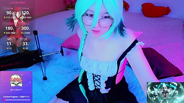 Snapshot of MizukiNoYoru chatting on June 18, 3:50 pm MizukiNoYoru online show from June 18, 3:50 pm