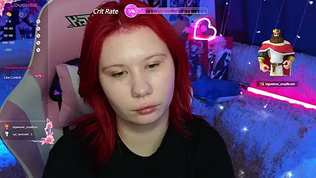 Snapshot of Little_kitsune1707 chatting on February 25, 6:55 pm Little kitsune1707 online show from February 25, 6:55 pm