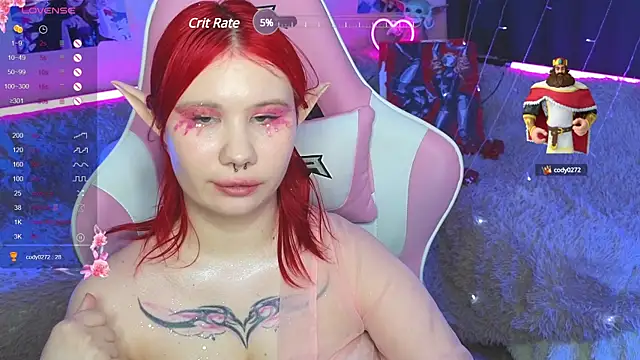 Snapshot of Little_kitsune1707 chatting on March 6, 2:19 am Little kitsune1707 online show from March 6, 2:19 am