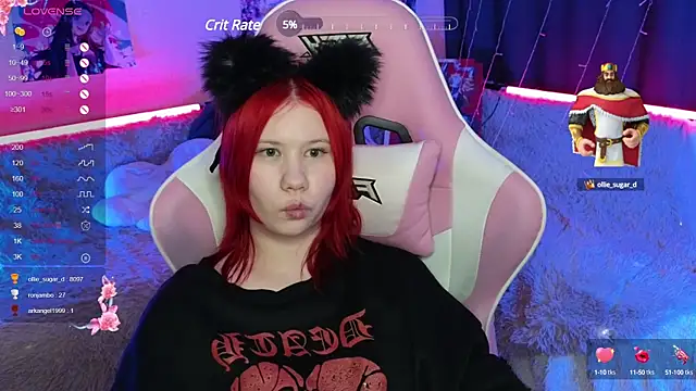 Snapshot of Little_kitsune1707 chatting on March 5, 12:05 am Little kitsune1707 online show from March 5, 12:05 am