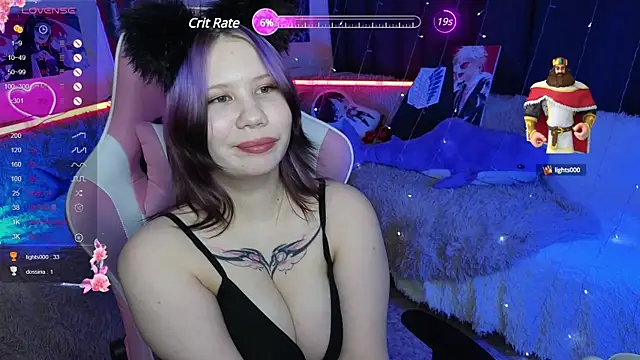 Snapshot of Little_kitsune1707 chatting on February 11, 11:33 pm Little kitsune1707 online show from February 11, 11:33 pm