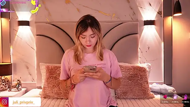 Julieta priv online show from April 9, 2:01 pm