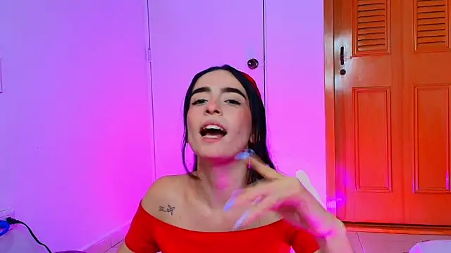 Snapshot of Peach_Rose_ chatting on March 4, 1:12 am Peach Rose online show from March 4, 1:12 am