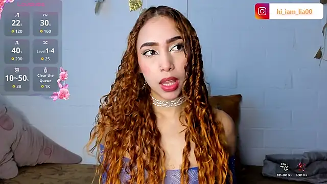 LiaHansson online show from October 20, 5:35 pm