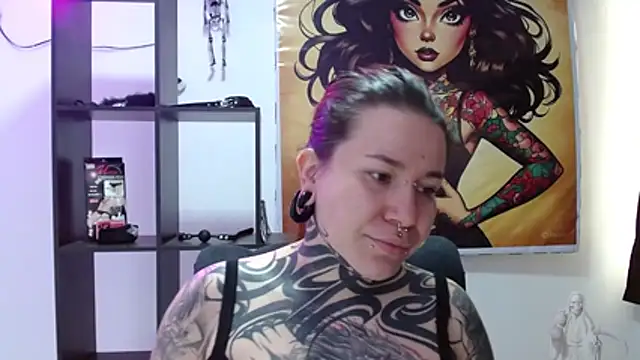 Snapshot of Pandora_9666 chatting on July 17, 4:37 pm Pandora 9666 online show from July 17, 4:37 pm
