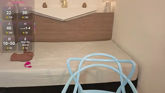 ChloeMoon9 online show from December 22, 1:22 pm