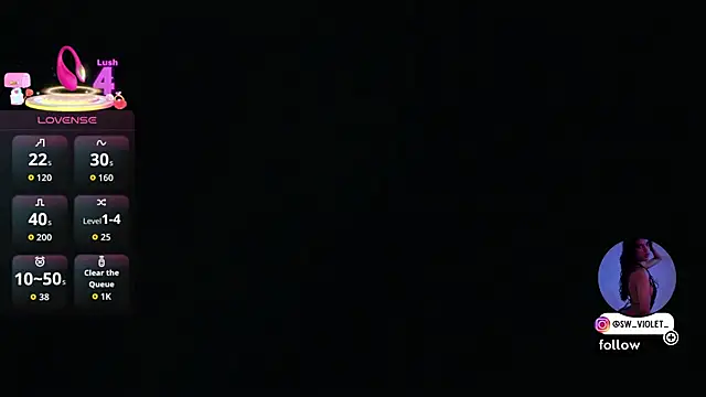 sweetviolet   online show from January 11, 2:35 pm