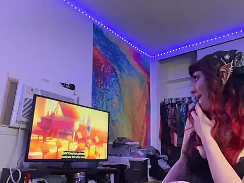 Snapshot of ChrryFoxx chatting on March 12, 9:34 am ChrryFoxx online show from March 12, 9:34 am