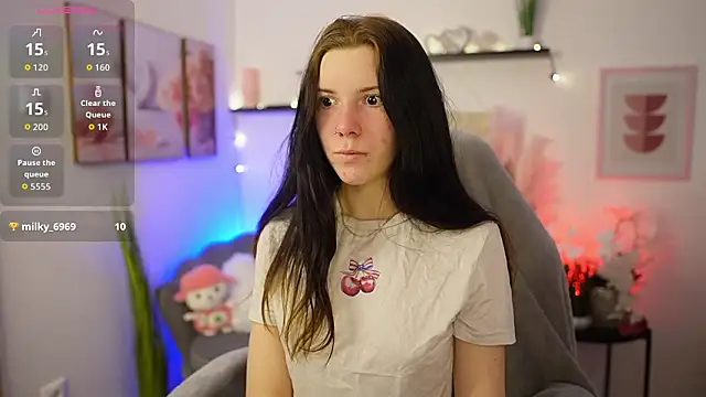 April Olsen online show from February 13, 2:17 pm