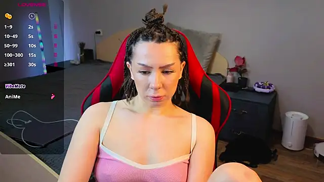 Snapshot of meganluss chatting on February 25, 5:07 am meganluss online show from February 25, 5:07 am