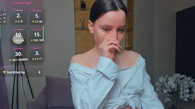 Snapshot of EdinaCordner chatting on October 3, 11:34 am EdinaCordner online show from October 3, 11:34 am