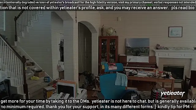 Snapshot of yetieater chatting on March 10, 5:29 pm yetieater online show from March 10, 5:29 pm