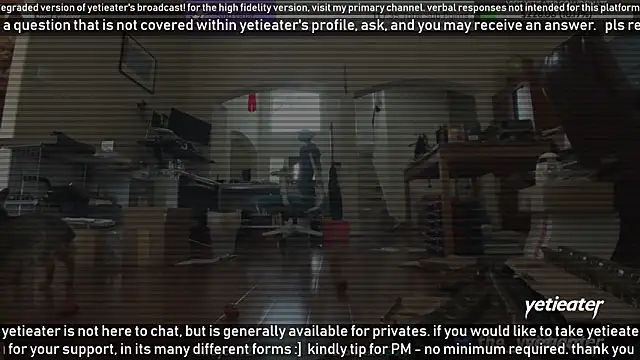 Snapshot of yetieater chatting on January 30, 6:10 pm yetieater online show from January 30, 6:10 pm