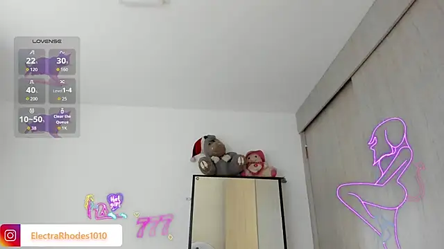 ElectraRhodes1 online show from February 4, 6:25 pm