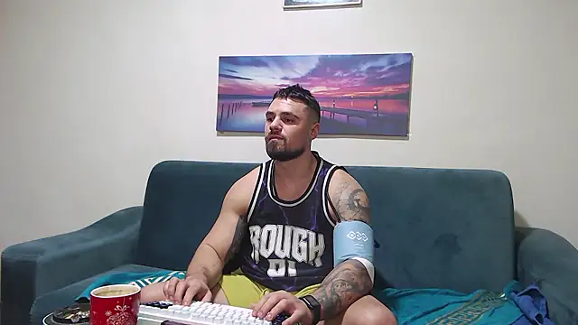 Tiberius hunk online show from January 9, 7:59 am