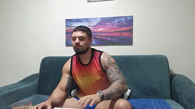 Tiberius hunk online show from November 20, 4:57 am