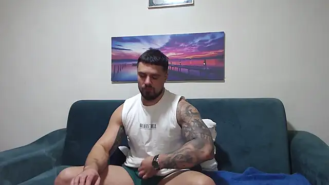 Tiberius hunk online show from November 15, 6:01 pm