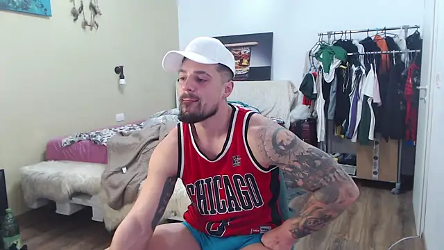 Tiberius hunk online show from February 14, 6:35 am