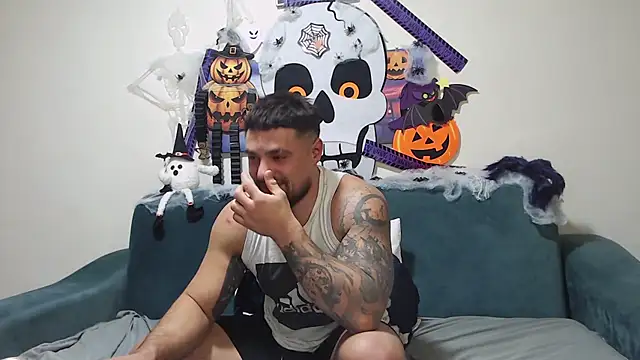 Tiberius hunk online show from October 28, 7:13 pm