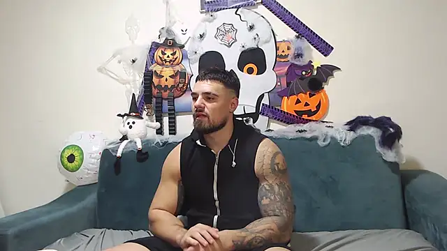 Tiberius hunk online show from October 26, 5:57 pm